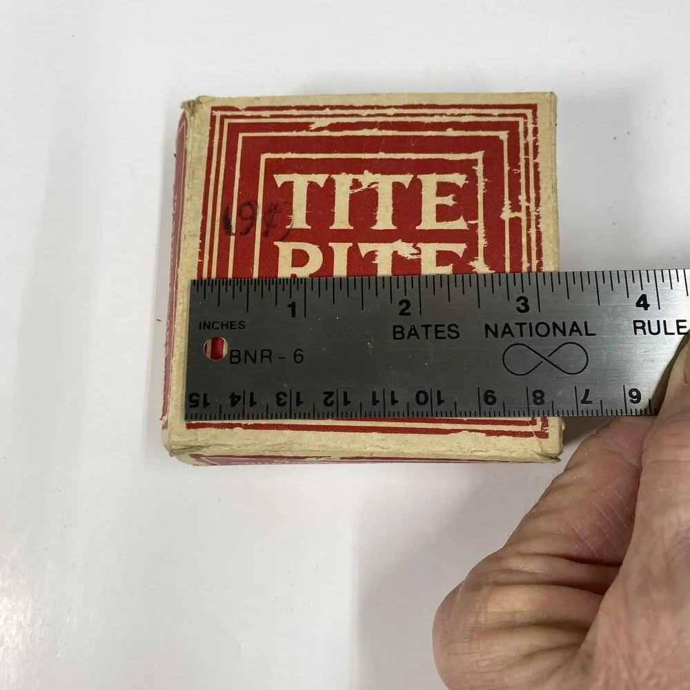 Vintage Tite Rite Top Seal Jar Rings Set of 10 Made in St. Louis MO Retro Decor